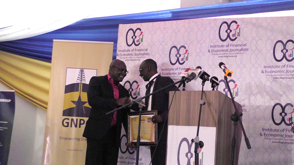 Penplusbytes’ Kwami Ahiabenu II honoured at Flamingo Awards
