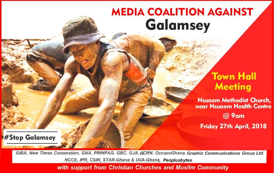 Media Coalition Set to Engage Citizens on the ills Of Galamsey