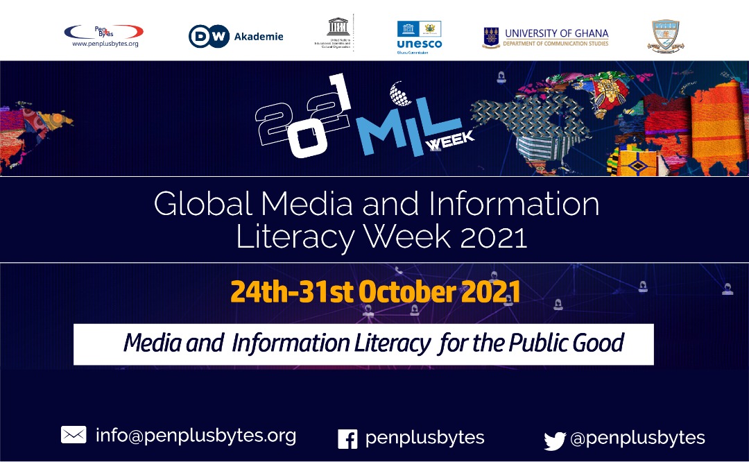 Penplusbytes convenes local activities to mark 2021 Global Media and Information Literacy week in Ghana